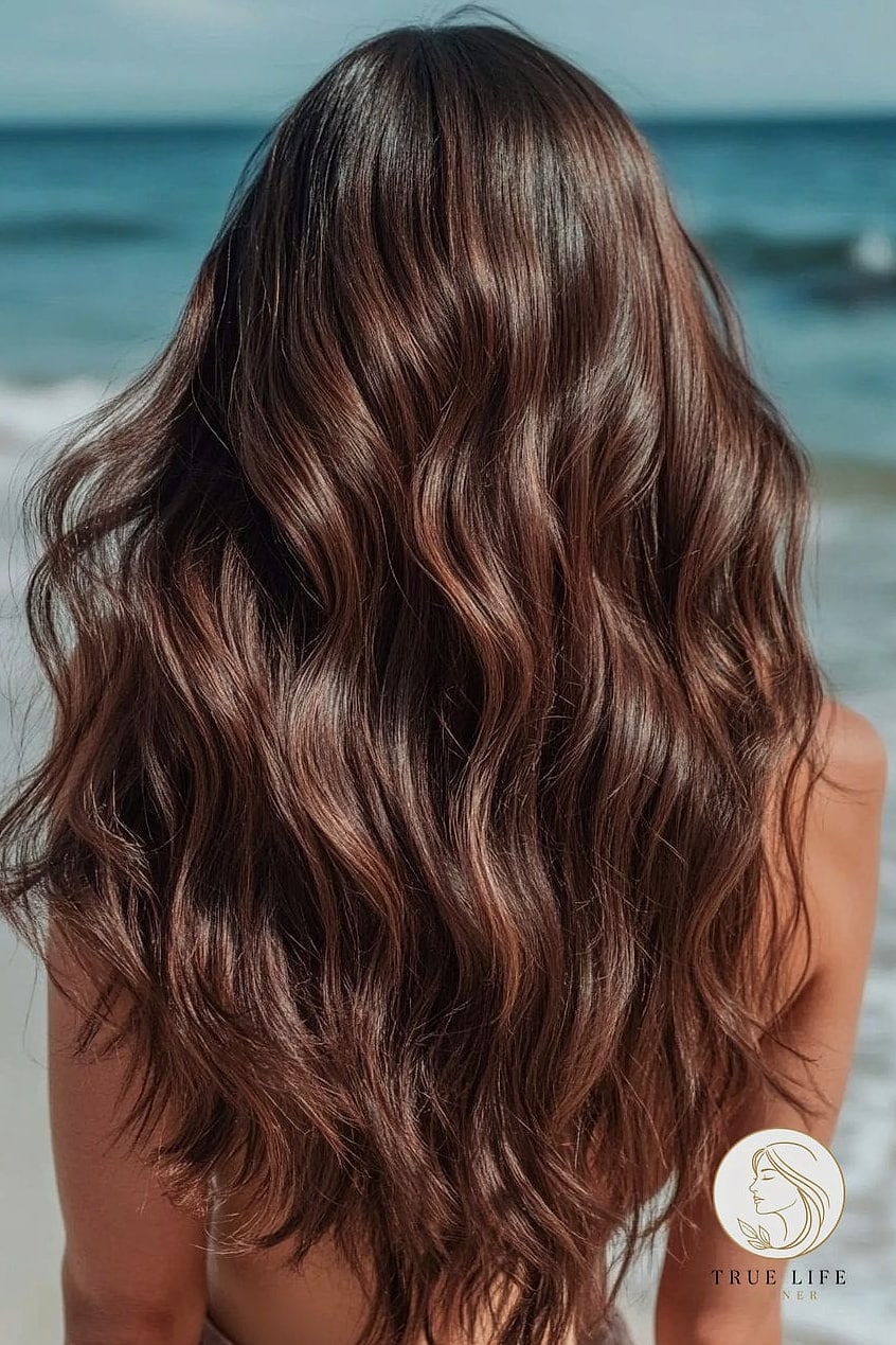 Beach Waves With Face-Framing Layers