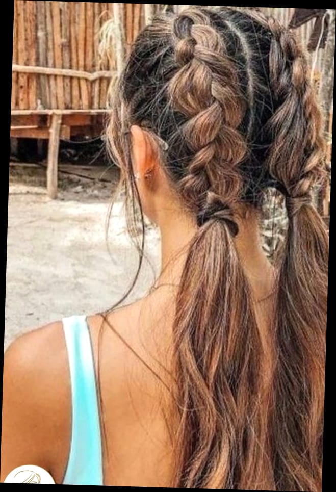 13 Volleyball Hairstyles For Short Hair That Are Actually Easy to DIY 5 The Beachy Waves