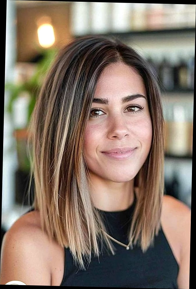 17 Haïr Style For Short Hair That Are Trending on Pinterest This Week 8 Blunt Lob