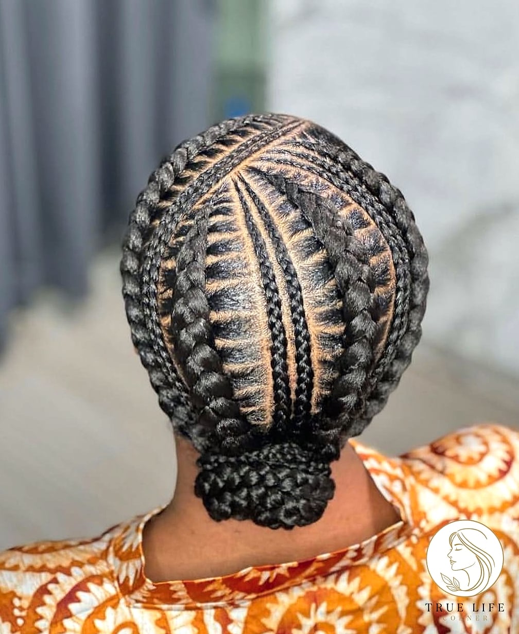 15 Work Hairstyles For Long Hair Looks That Will Seriously Inspire You 15 Braided Low Ponytail