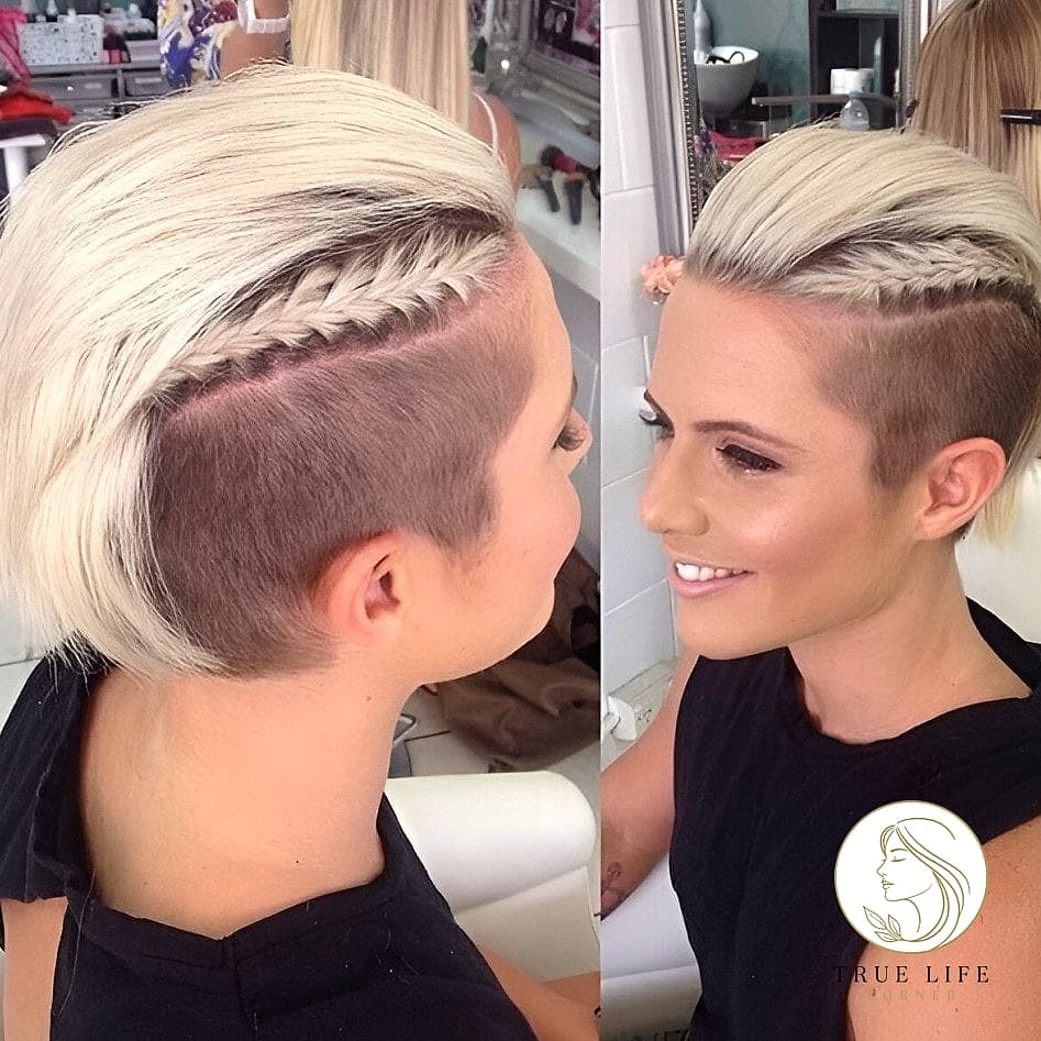 Braided Pixie Cut