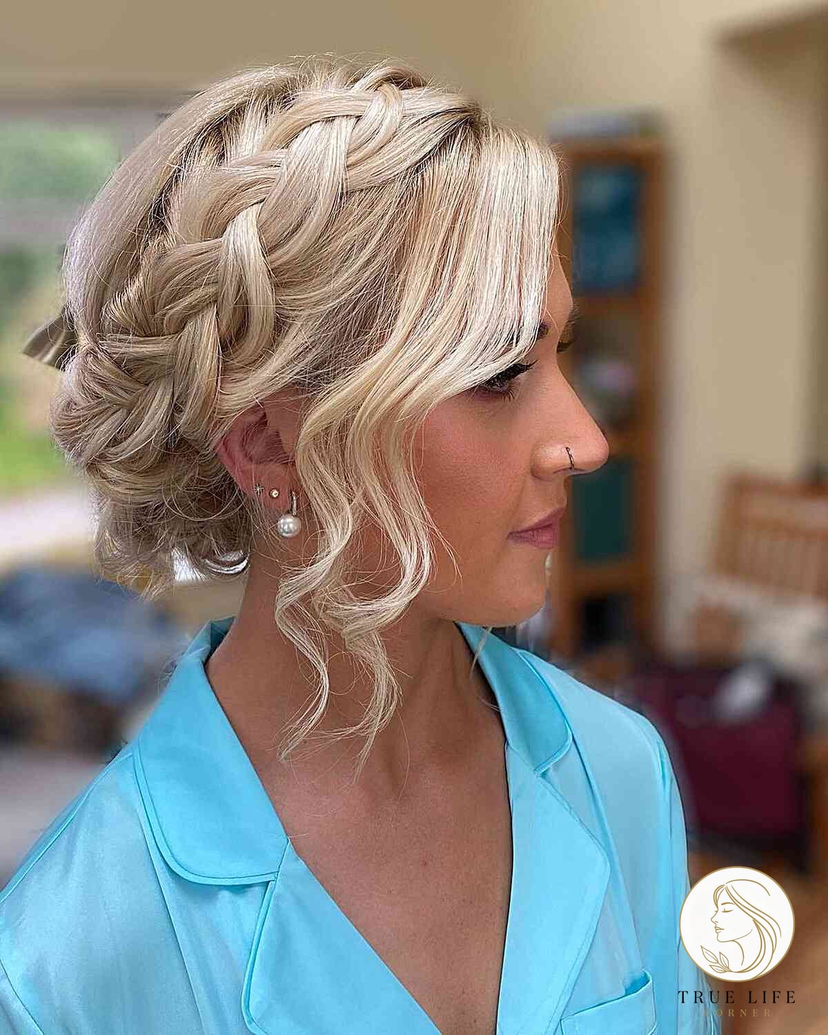 Braids for Short Hair with Bangs