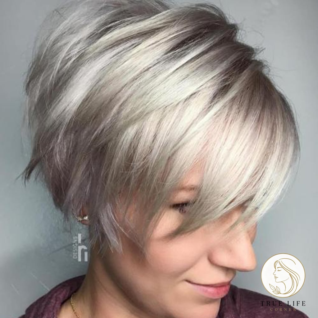 Choppy Platinum Pixie