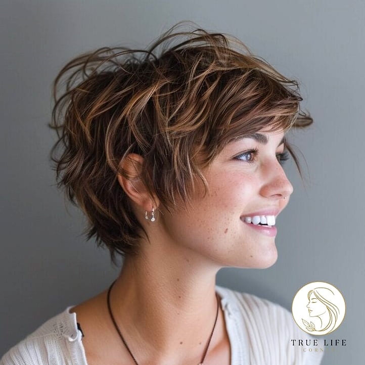 Choppy Textured Pixie