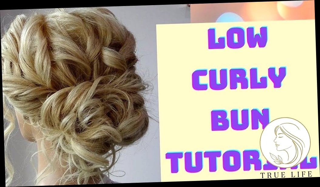 30 Hairstyles For Short Curly Hair for the Ultimate Glow Up 2 The Classic Low Bun
