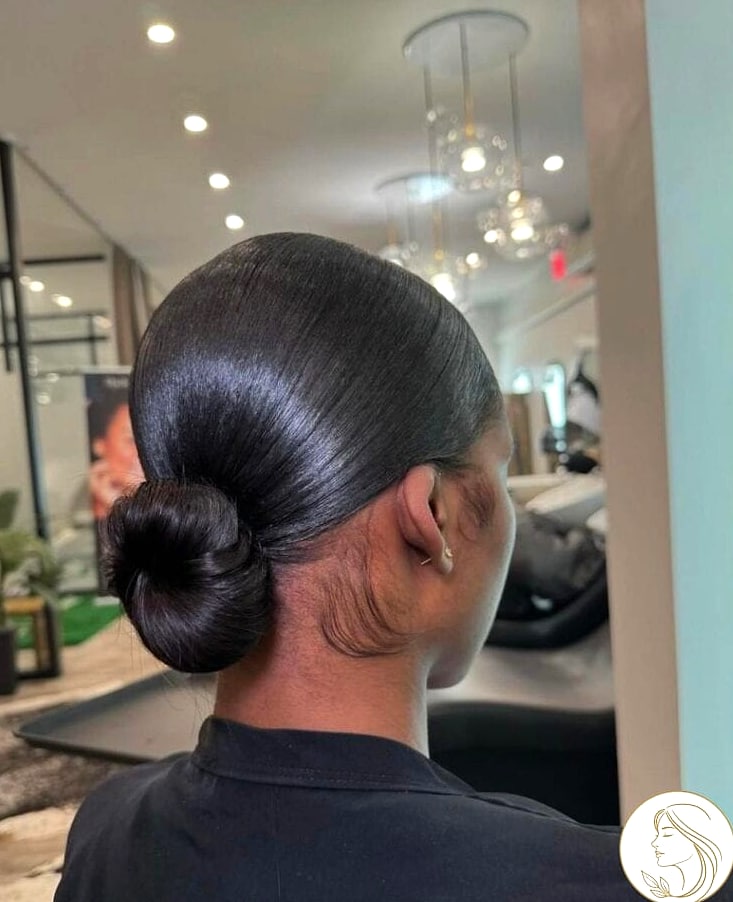 The Classic Low Bun