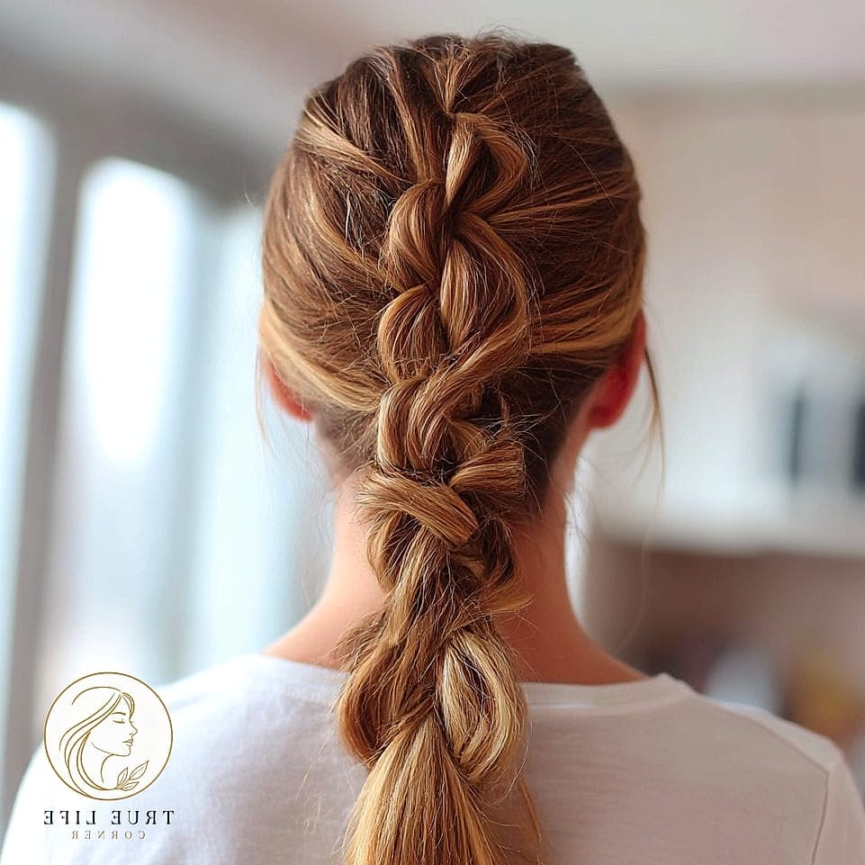 Classic Three-Strand Braid With Texture