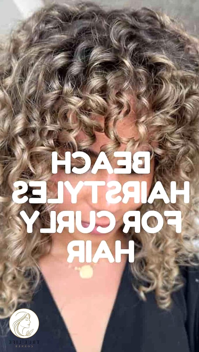 Curly Bob with Natural Beach Definition