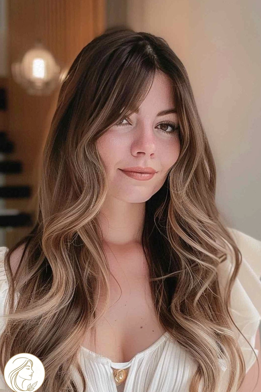 10 Wedding Guest Hairstyles For Short Hair to Save Before They Blow Up 3 Curtain Bangs
