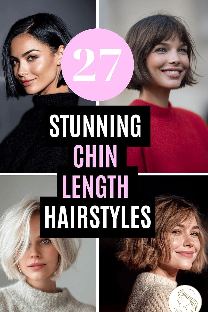 Cute Chin-Length Hairstyles You Need to Try