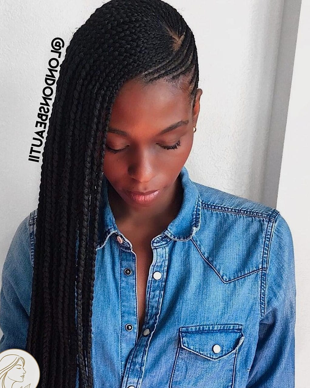 18 Braided Hairstyles For Short Hair to Show Your Stylist ASAP 7 Deep Side Part with Waves