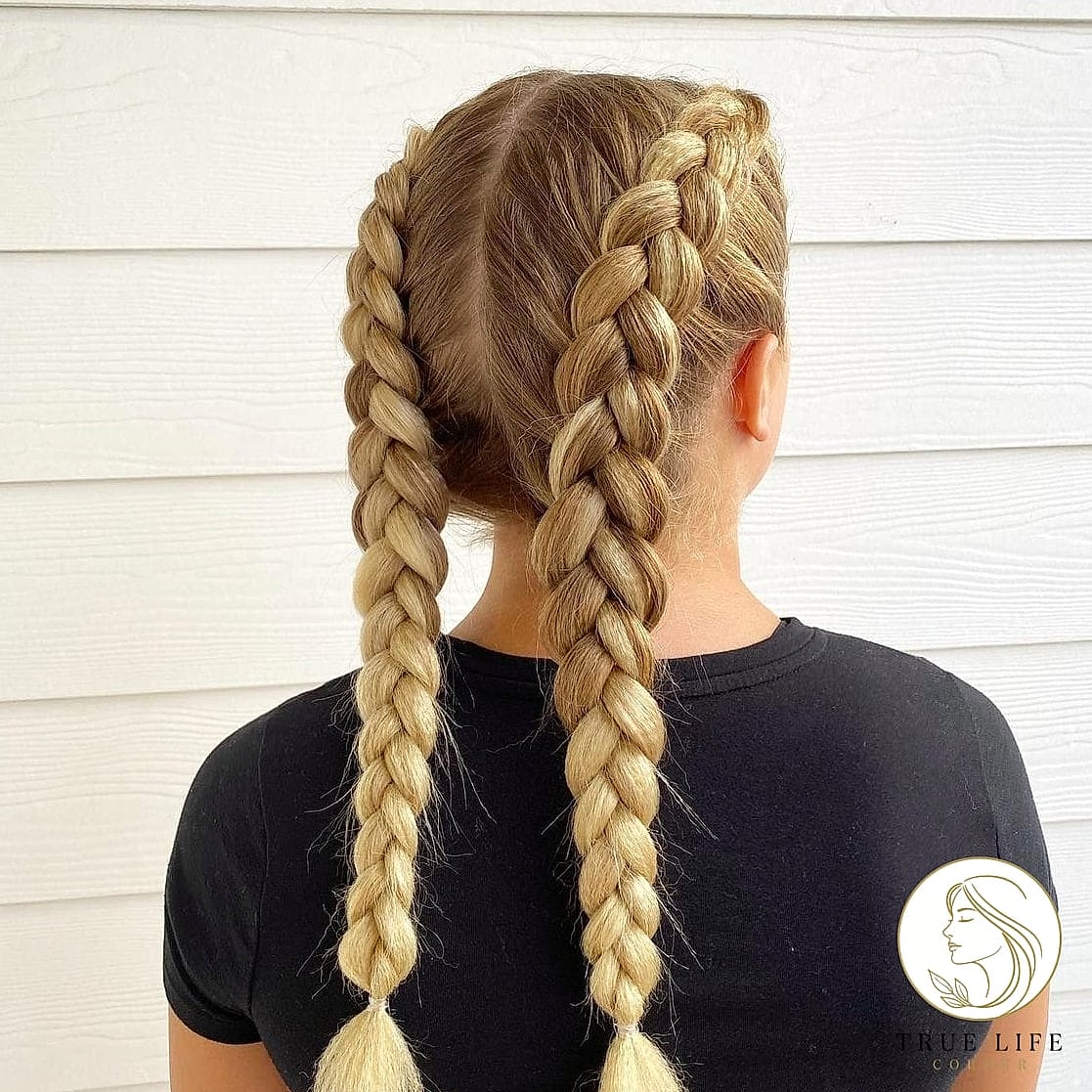 21 Quick Hairstyles For Long Hair to Transform Your Look Instantly 11 Double Dutch Braids