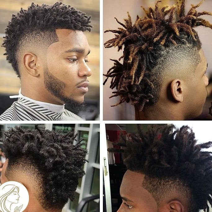 15 Hairstyles For Short Hair Men Everyone Is Pinning Right Now 3 Dreadlocked Mohawk