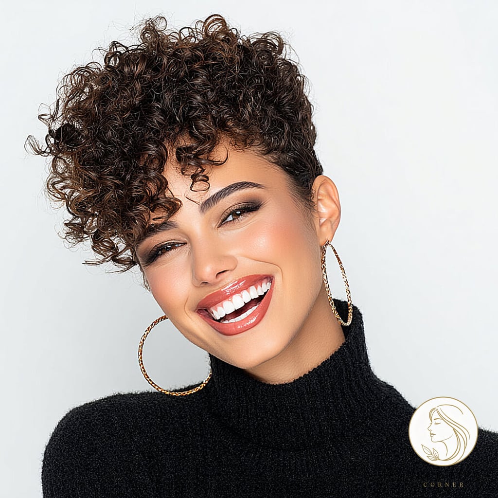 30 Hairstyles Short Hair That Work on Every Hair Length 9 Edgy Pixie Haircuts for Short Curly Hair