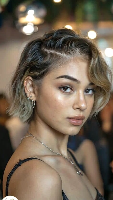 22 Graduation Hairstyles For Short Hair Looks That Will Seriously Inspire You 18 Extra-Short Bob with Two Braids