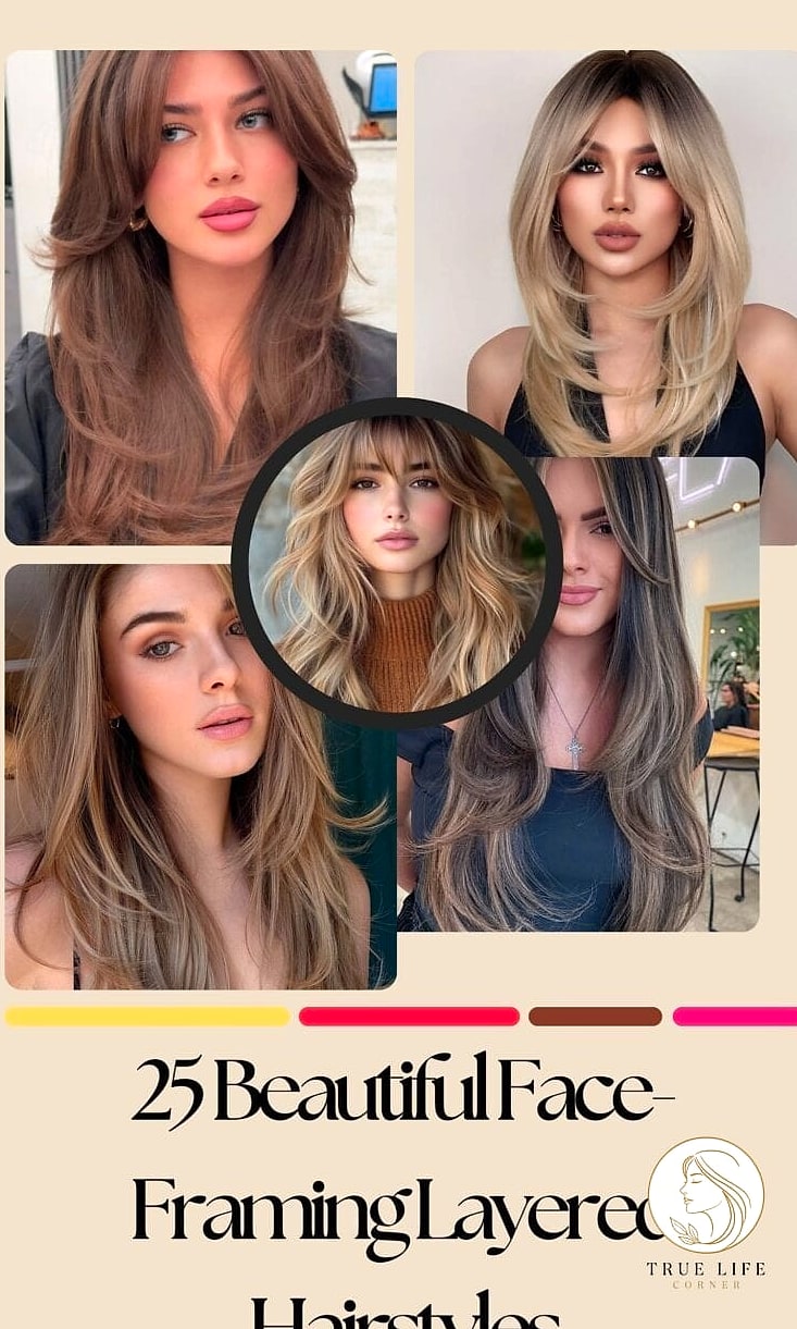 Face-Framing Highlights with Loose Curls