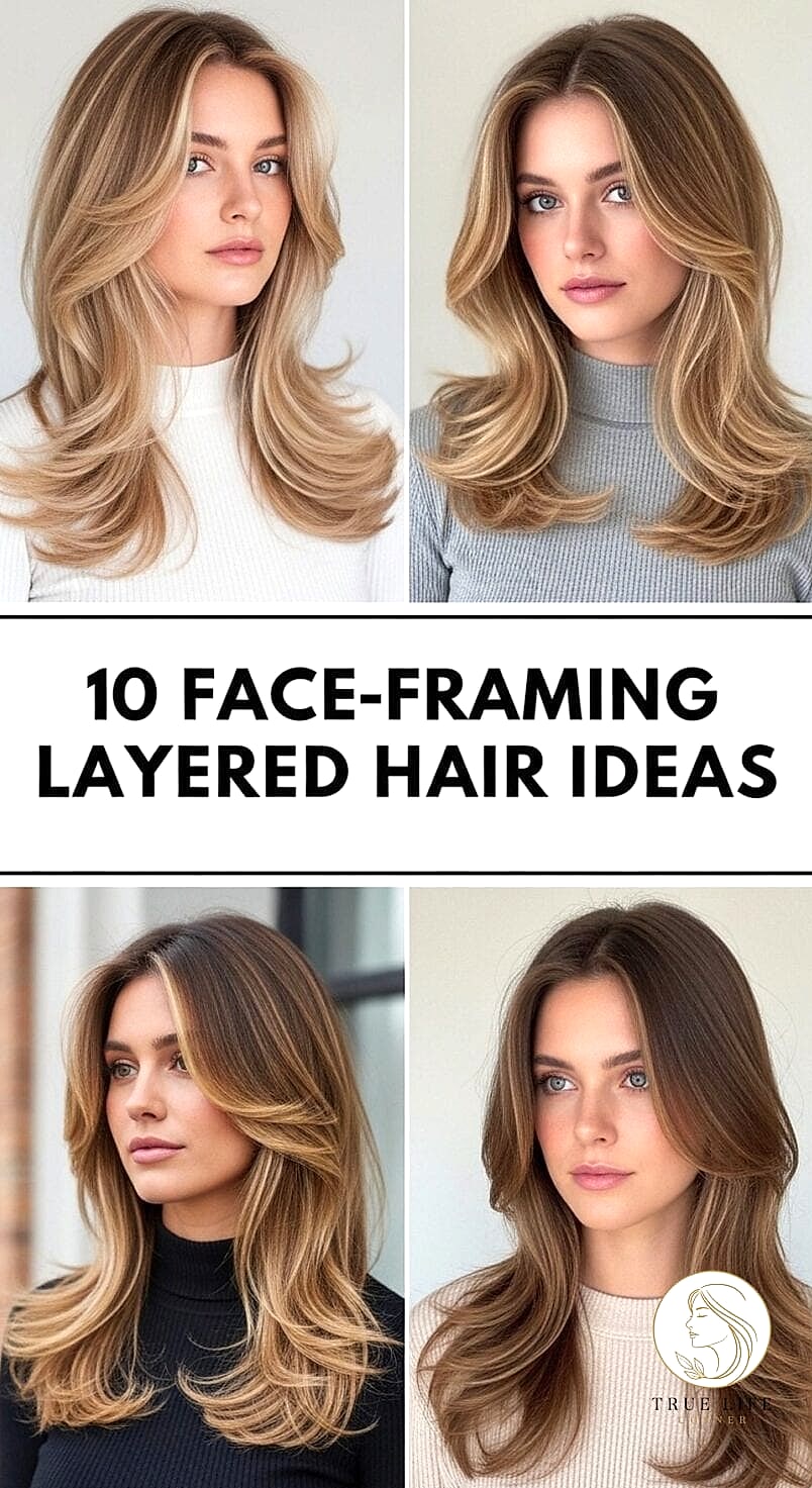 15 Work Hairstyles For Long Hair Looks That Will Seriously Inspire You 14 Face-Framing Layers Left Down