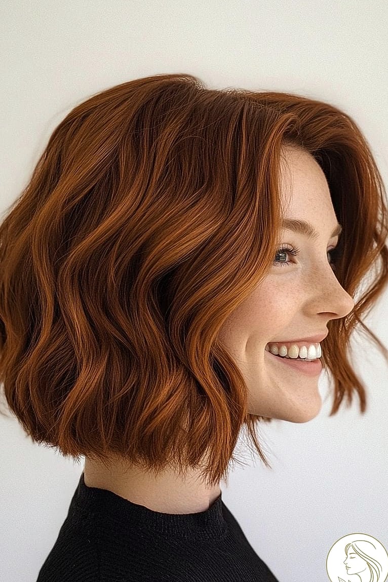 Fluffy Chin-Length Bob