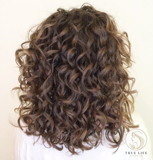 Gorgeous Medium Curly Bouncy Hairstyle