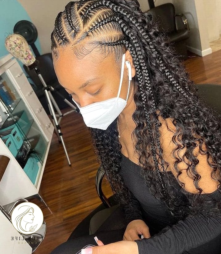 21 Quick Hairstyles For Long Hair to Transform Your Look Instantly 19 Half-Braided Pigtails