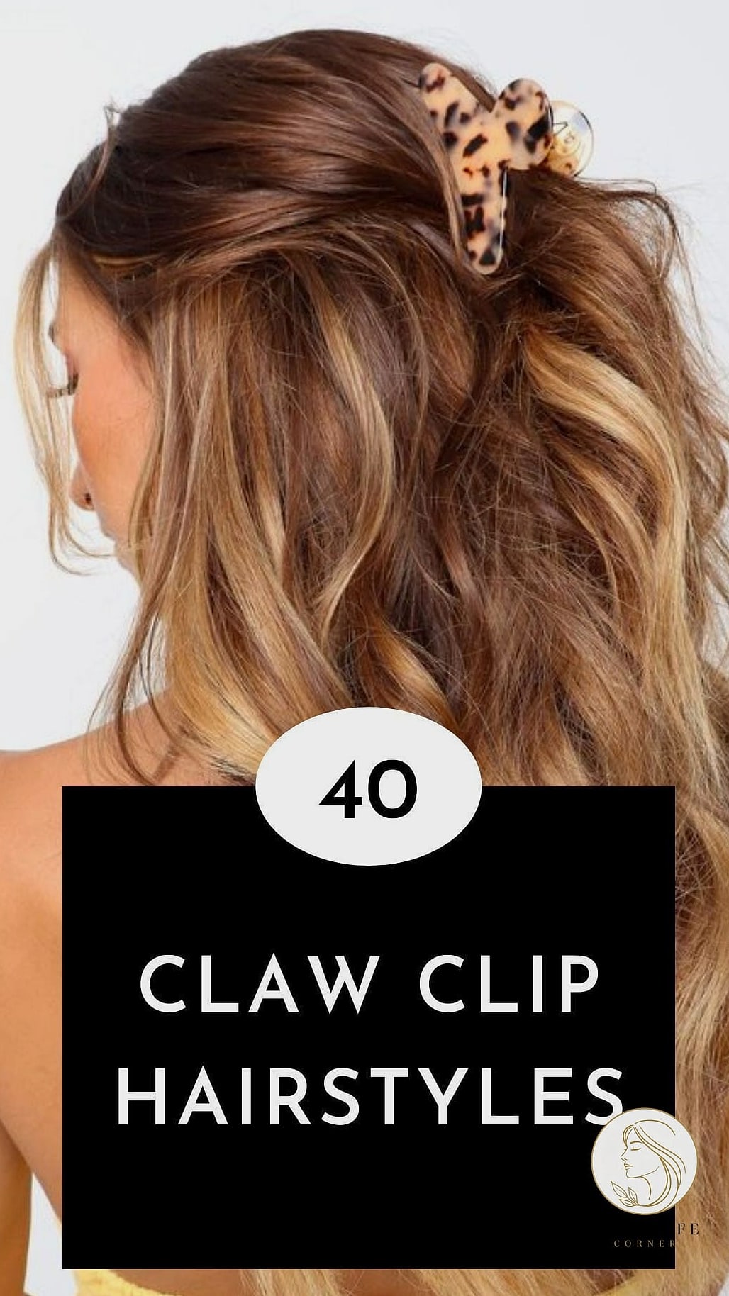 21 Quick Hairstyles For Long Hair to Transform Your Look Instantly 16 Half-Up with a Claw Clip