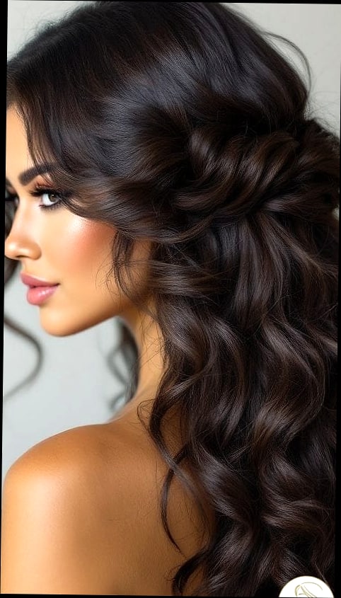 Half-Up Half-Down Style