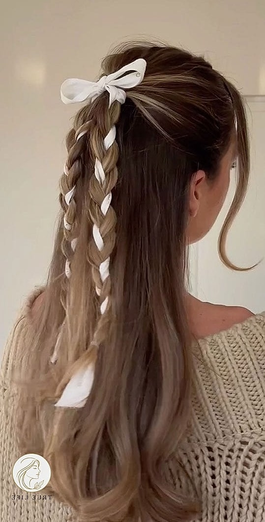 Half-Up Space Buns
