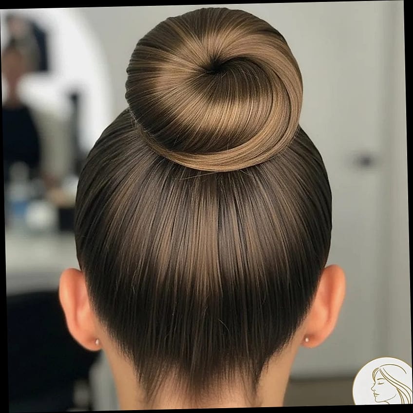 The Half-Up Topknot