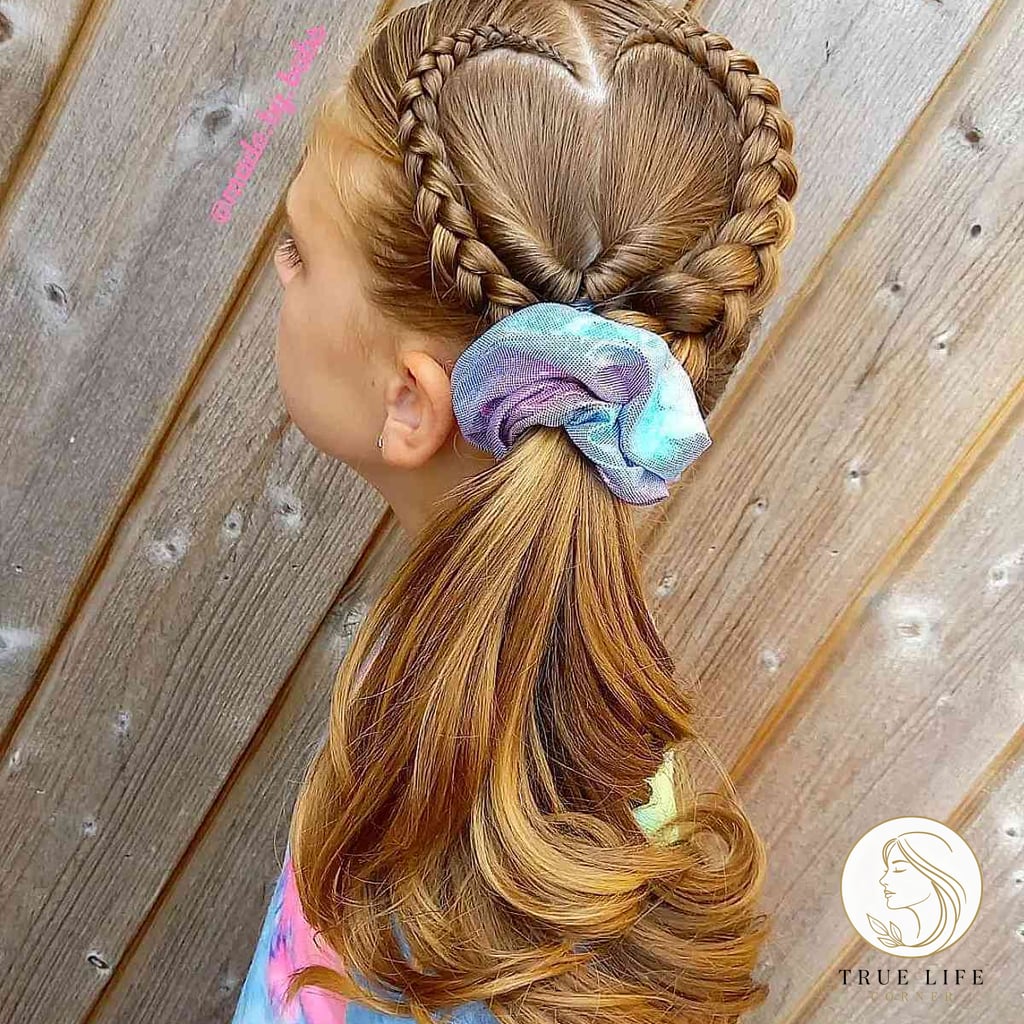 15 Hairstyles For Short Hair For School That Prove This Trend Is Here to Stay 9 Heart Braid