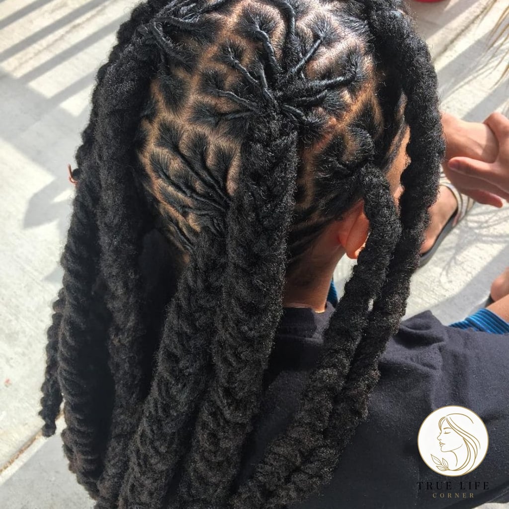 Jumbo Loc Plaits