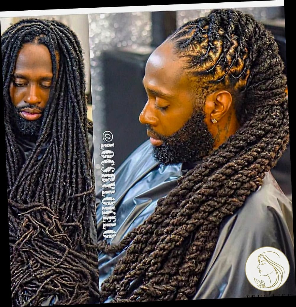15 Hairstyles For Short Hair Men Everyone Is Pinning Right Now 8 Long and Full Dreadlocks