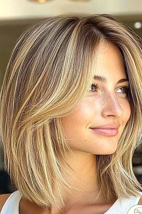 18 Cute Short Hairstyles Inspo That's Giving Us Everything 3 Long Layered Bob