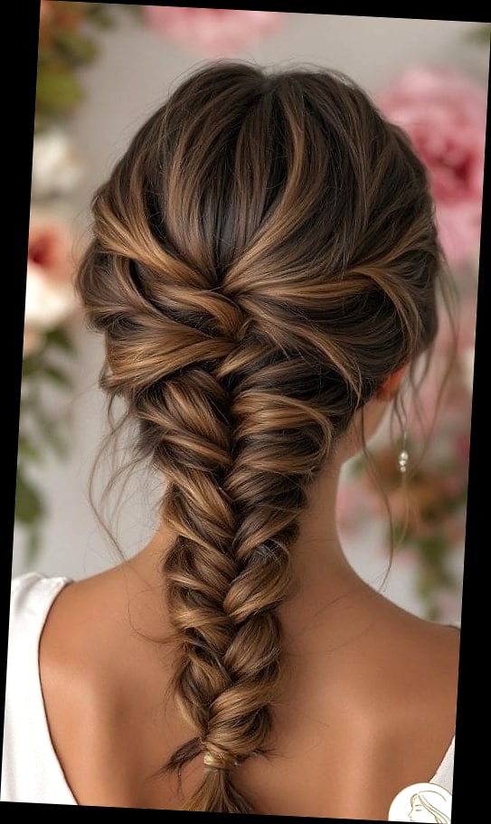 The Loose Fishtail Braid
