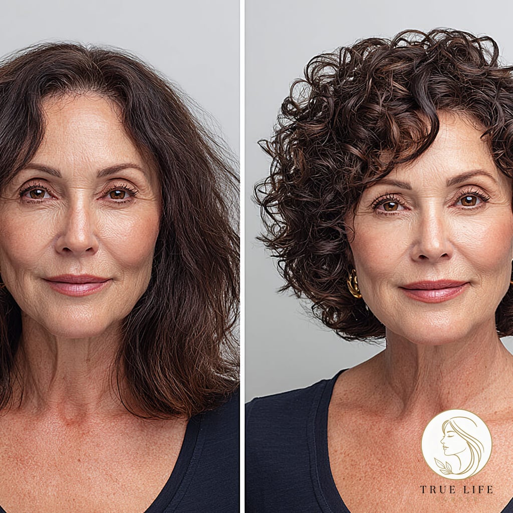 25 Easy Hairstyles For Short Hair for the Ultimate Glow Up 5 Lovely Short Curly Hair Ideas for Women Over 50