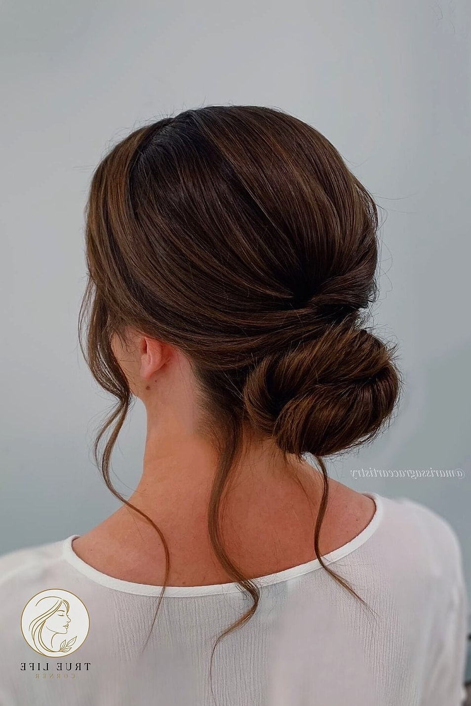 The Low Sleek Bun