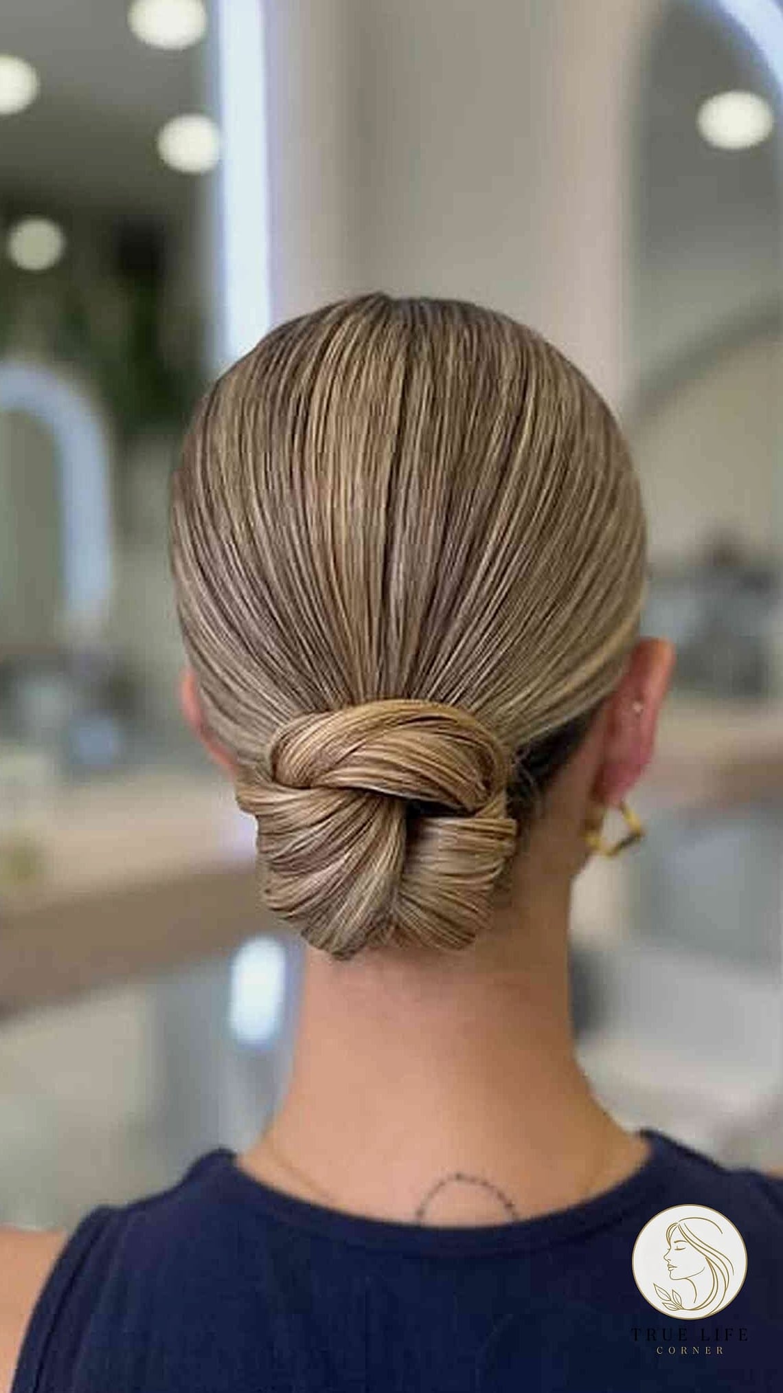 Low Sleek Bun
