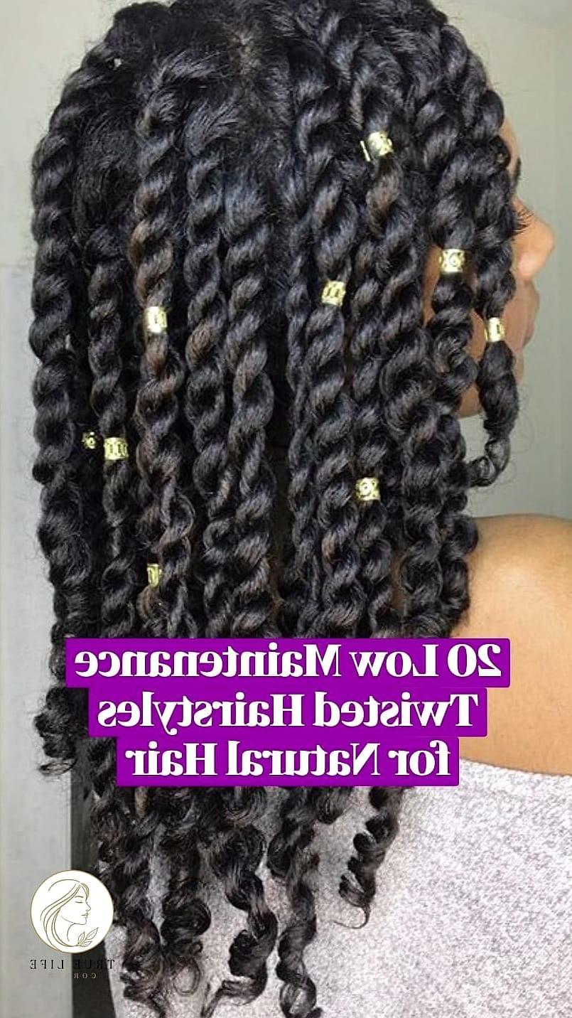 15 Work Hairstyles For Long Hair Looks That Will Seriously Inspire You 13 Low Twisted Bun