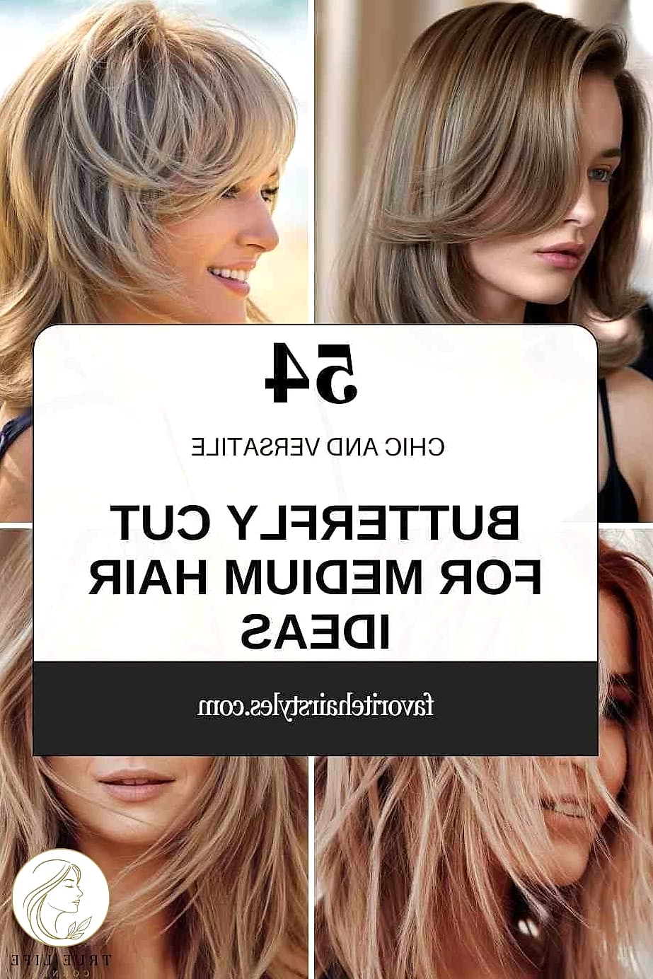 25 Hairstyles For Medium Length Hair With Layers That Are Trending on Pinterest This Week 23 Medium Length Butterfly Cut