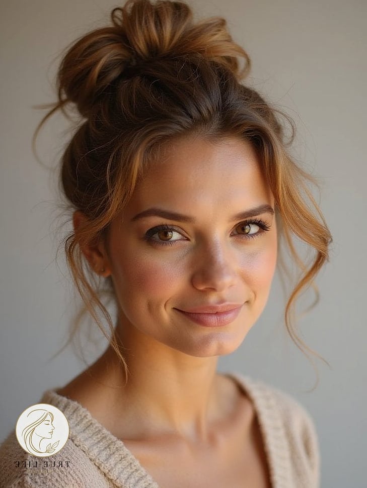 The Messy Top Knot