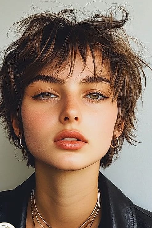 18 Cute Short Hairstyles Inspo That's Giving Us Everything 14 Micro Fringe