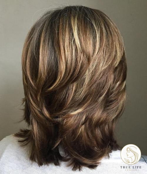25 Hairstyles For Medium Length Hair With Layers That Are Trending on Pinterest This Week 2 Mid-Length Cut with Short Choppy Layers