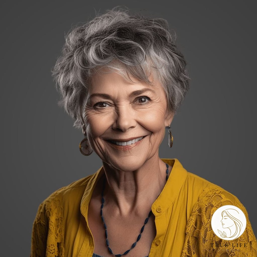 Modern Pixie Shag Haircuts for Stylish Older Women