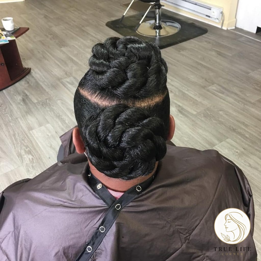 Natural and Elegant Updo