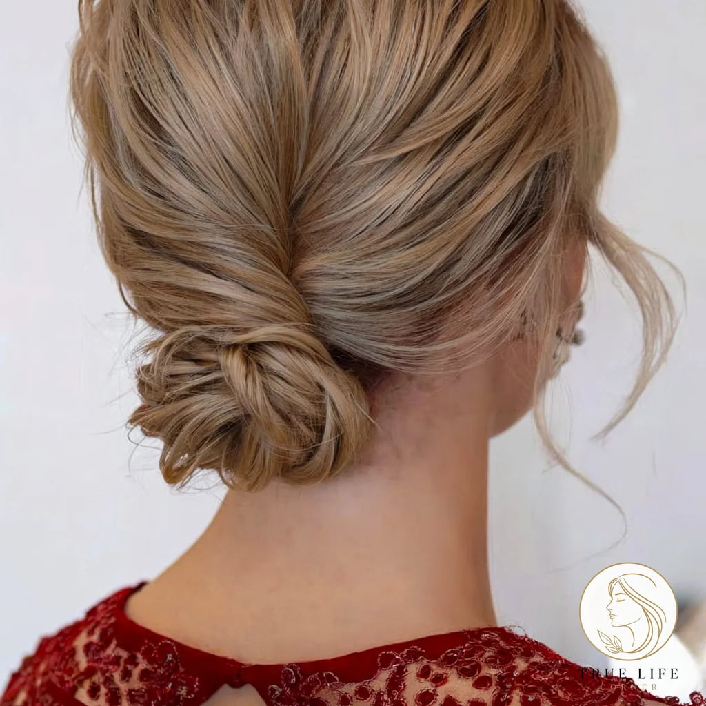 25 Prom Hairstyles For Short Hair Everyone Is Pinning Right Now 5 Reverse French Braid Bun