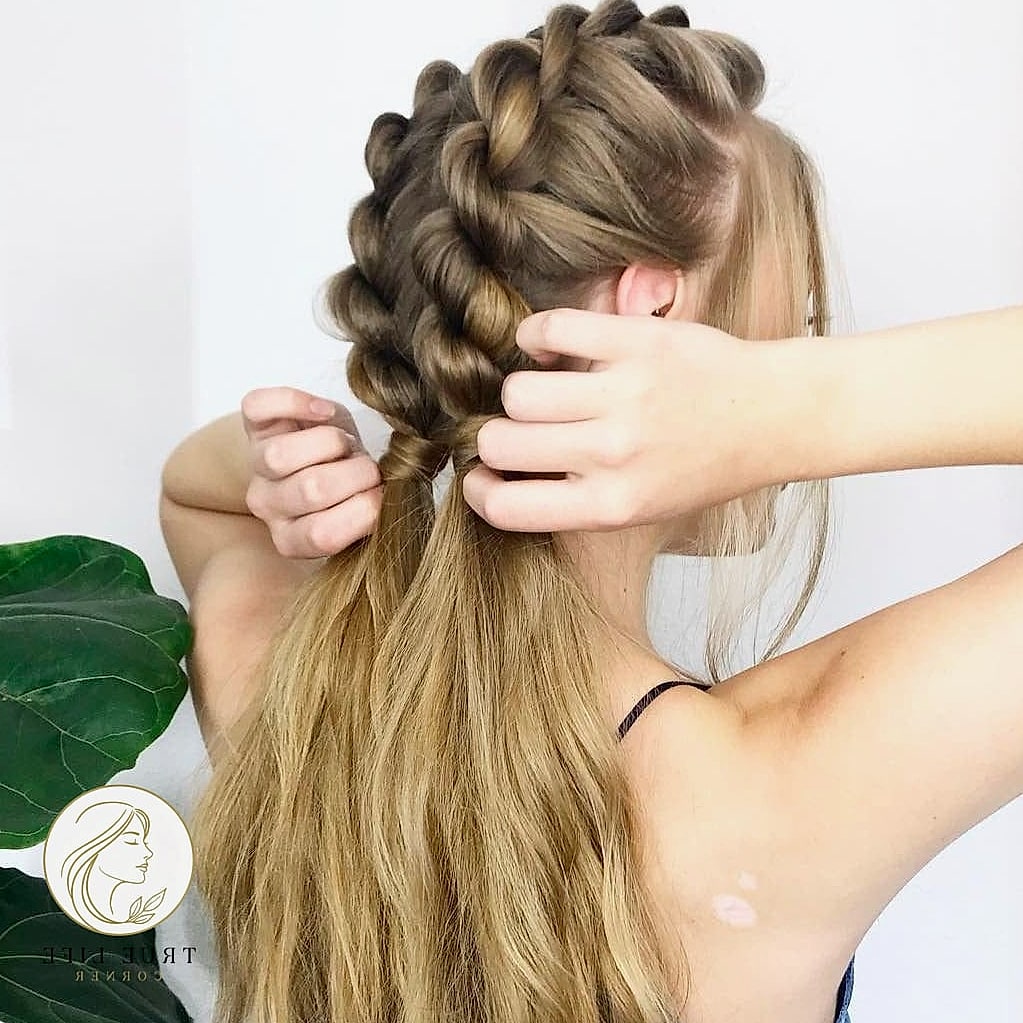 21 Quick Hairstyles For Long Hair to Transform Your Look Instantly 15 Rope Braid Ponytail