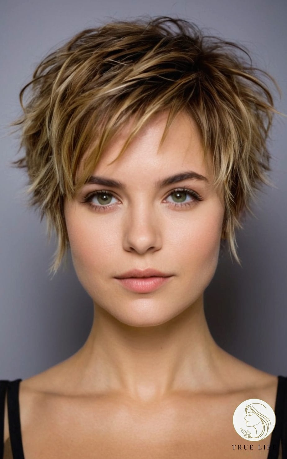 Shaggy Pixie with Feathered Layers