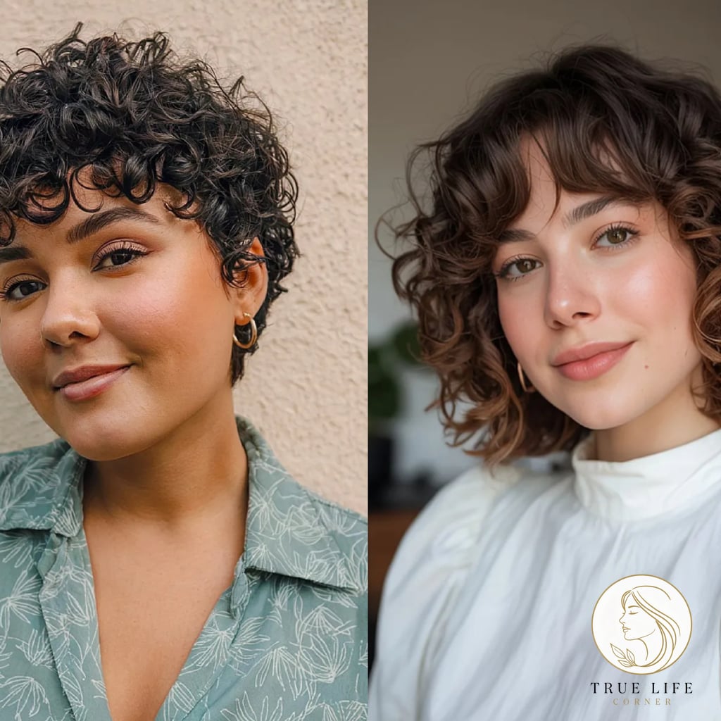 30 Hairstyles Short Hair That Work on Every Hair Length 24 + Short Curly Haircuts That Flatter Round Faces in 2026