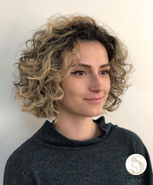 Short Curly Bob