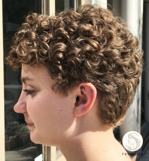 Short Deva Cut Curls
