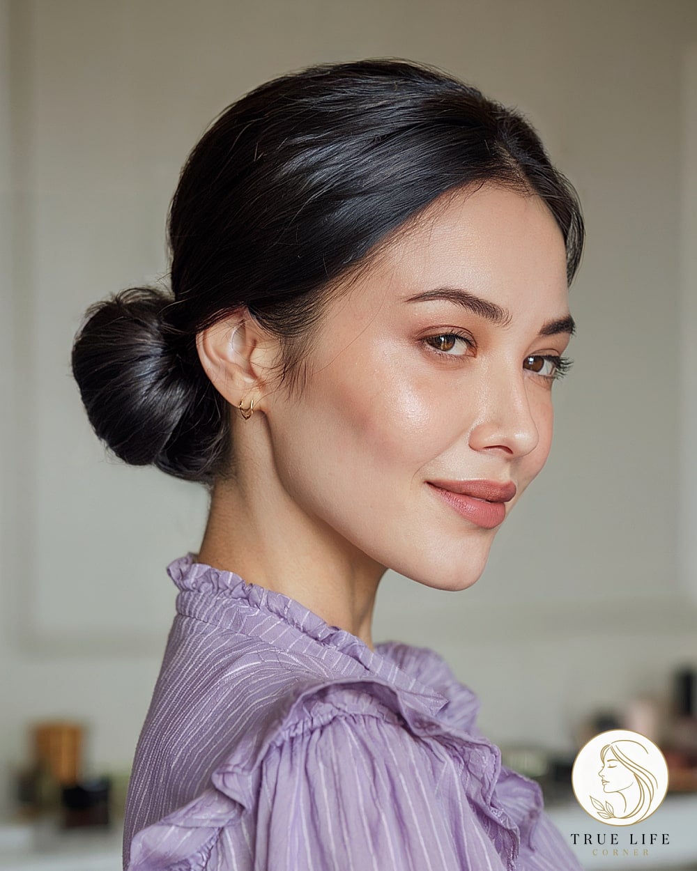 13 Hairstyles For Long Hair We're Obsessed With Right Now 4 Simple Low Bun For Thick Long Hair